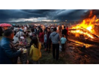 新疆布爾津河堤夜市：探尋額河狗魚美食之旅