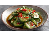 夏日必吃！黃瓜花生拌干豆腐，清爽又開胃！