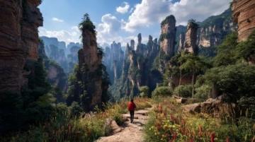 張家界天門山湖南人間仙境~附攻略,再好的文案也形容不出張家界的美!