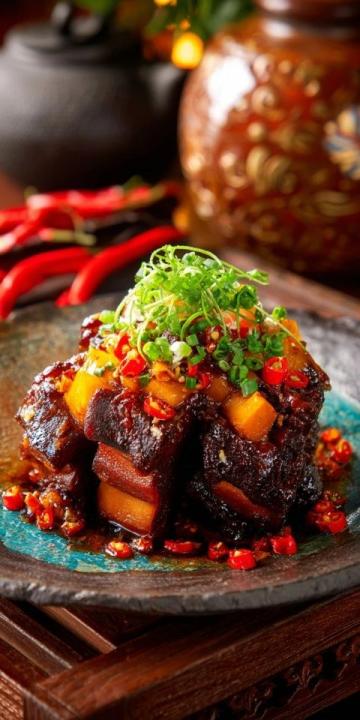 新疆風味胡辣羊蹄制作秘籍及美食圖片