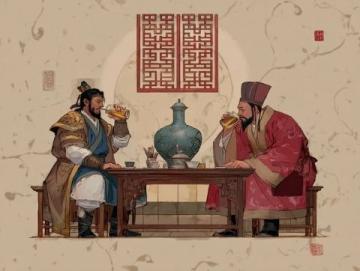 來呀,老鐵,咱倆品茶聊趣事,看看這塑料兄弟情有多深