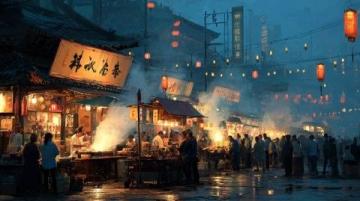 探索常州新北區(qū):魏村夜市的熱門(mén)美食攤,傍晚五點(diǎn)的味蕾盛宴