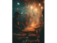 平西夜市里的美味小吃