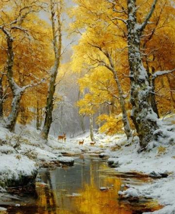 秋之絮語～風攪雪紛飛