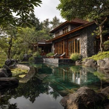 海南秘境:雨林溫泉、沙爹咖啡,一站式解鎖巴厘島度假感