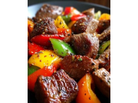 快手菜：里脊肉炒胡椒，三步做出停不下口的美味！