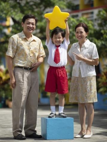 有了您這樣的父母，我就更有信心了!感謝您的努力和付出，希望能成為一個好的家長!