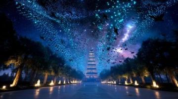 泰州體育公園夜晚的魅力：人間煙火與現代活力交織