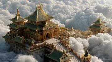 橫店影視城，真實的電影天空！