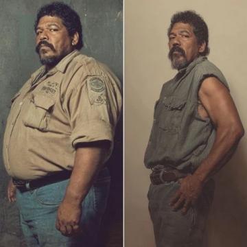 220斤憨小伙成功瘦身變霸總，成為叔圈頂流